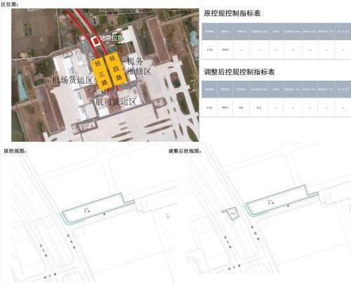 代码|涉及胶东国际机场！青岛新机场工作区4地块控规调整