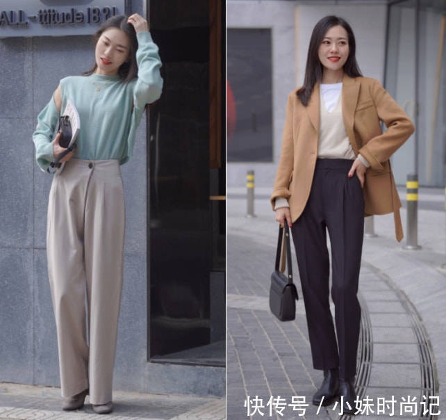 针织|打底裤不受宠了!冬天试试穿这3条“裤子”,好看又显腿长