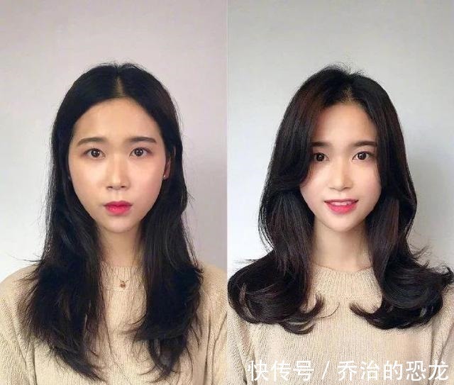 脸型 想拥有女神级偏分发型，不要忘记做这两件事，修饰脸型更有高级感！