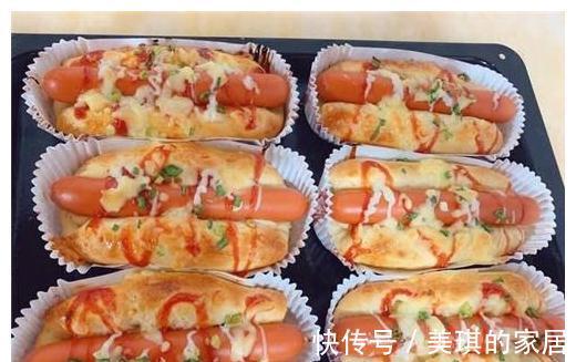 番茄酱|大冷天，早餐别去买，1份面粉几根火腿肠，软绵香脆，不早起！