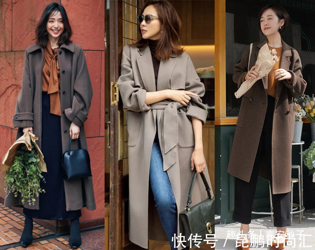 日系风 衣服不在多,会穿很重要!秋末冬初“日系风”穿搭:气质又漂亮!