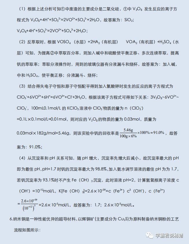 高三|高三强化突破训练：关于化学推断题复习，考前练一练，至少多拿10分！