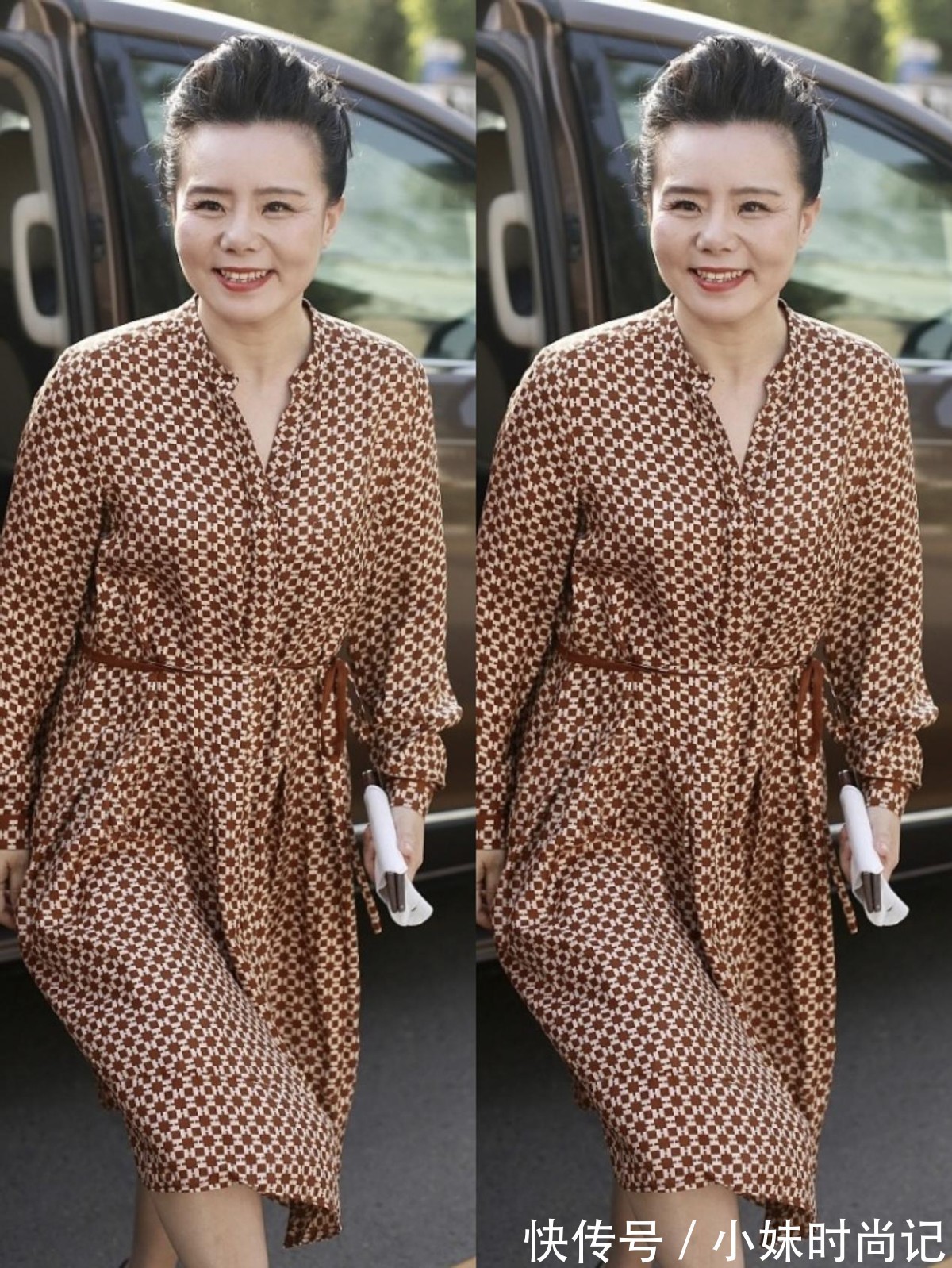 大背头|龚琳娜真有艺术家的范儿,穿着优雅好温柔,梳大背头也挺美的