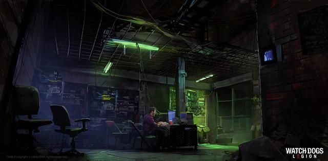 景色|《看门狗：军团》海量艺术设定图 一览近未来伦敦景色