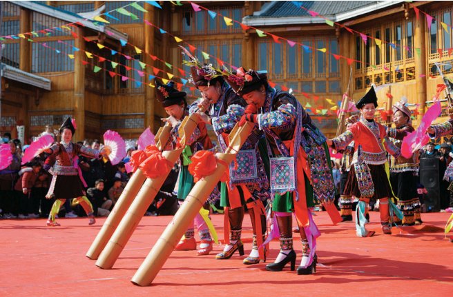 展风采迎新年