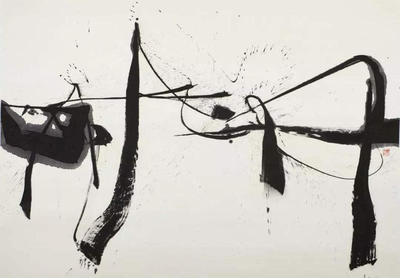  大师|射墨书法大师邵岩：注射器唤醒了我的第二青春，我还要“射”