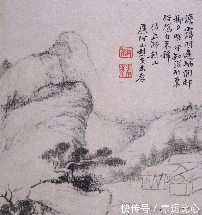 笔墨$戴本孝国画欣赏:奇怪的干笔绘画第一人,墨色苍浑又淡雅