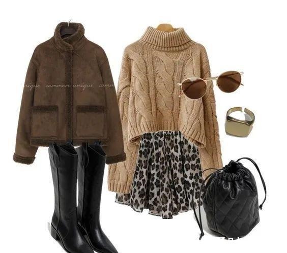 秋冬 本周穿什么|秋冬50套高级色搭配套路,谁穿谁好看!