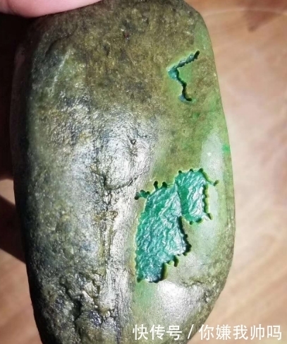 绿色|这样的奇石看到后真的好惊艳啊!