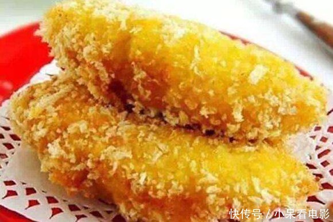 黄金|香蕉不再当水果,加一个鸡蛋一把面,锅里炸一炸,黄金酥脆又柔软