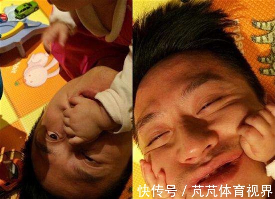 小公主|宝爸抱着女儿午睡,身后儿子“看透一切”,网友:儿子充话费送的