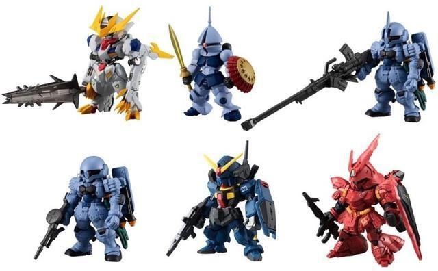 b模玩资讯：万代 FW GUNDAM CONVERGE 10周年 ＃SELECTION 01