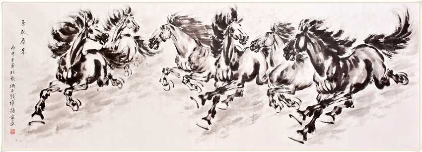 国画&本市热点:2021年国庆节著名书画家徐雷作品网络展