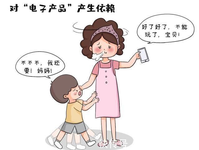 戴眼镜|孩子多大可以接触电子产品早于这一年龄，有个危害可能伴随一生