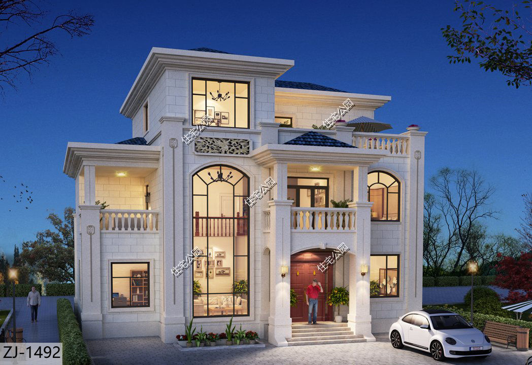 造价|10套欧式农村别墅合集,第5、6套建的人最多,第9套造价仅18万?