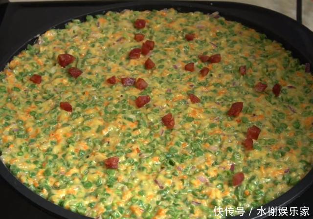  里加|豆角里加3个鸡蛋，不炒也不炖，手不用沾面，十分钟搞定全家早餐