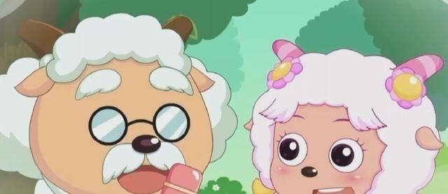 喜羊羊和灰太狼|喜羊羊与灰太狼村长出生全靠灰太狼,头上的智慧草却成最大漏洞