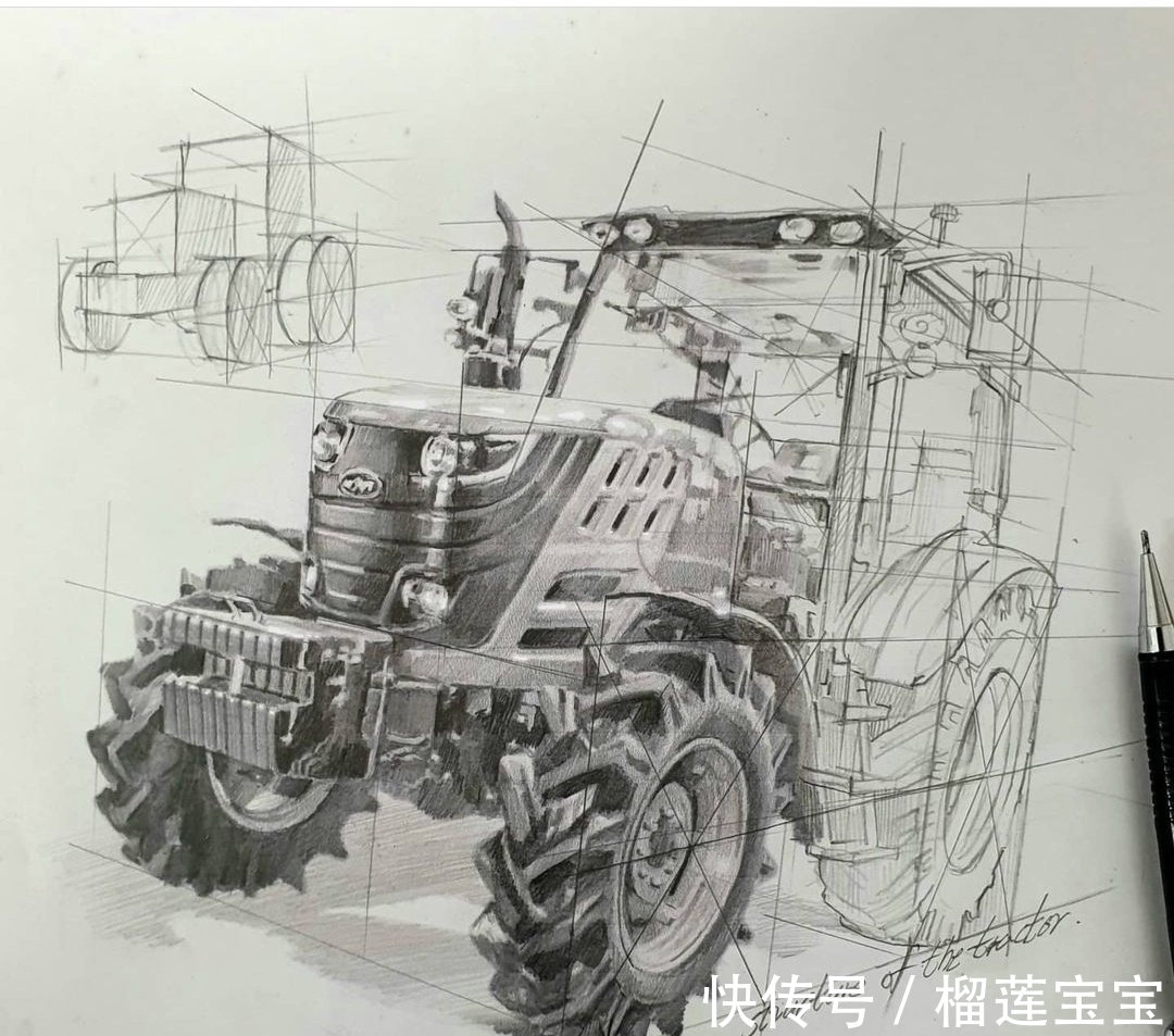 辅助线$为什么素描要这么画?0基础用辅助线,老师们直接画,涨知识了