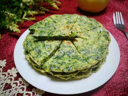 这种蔬菜做早餐饼，咬一口满嘴香，隔三差五做一次，比韭菜饼好吃