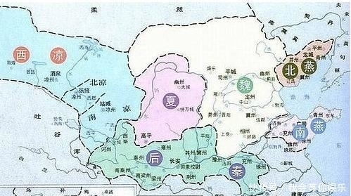 走向|从地图看十六国的演变:中国最混乱的时代,是如何走向统一的?