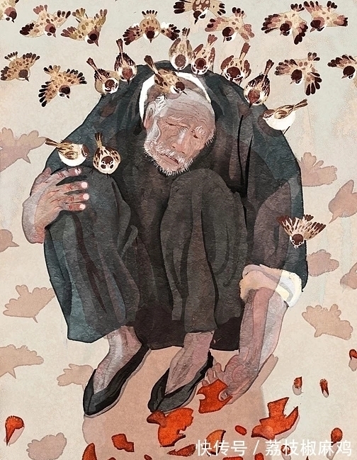 绘画#清华大学才女尧立,她笔下的插画,美到让人窒息