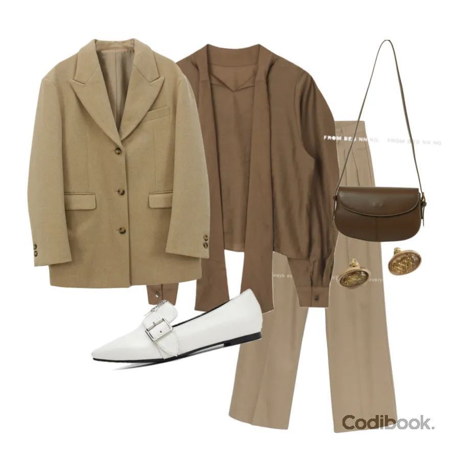 驼色系 秋冬高级色穿搭套路,谁穿谁好看!