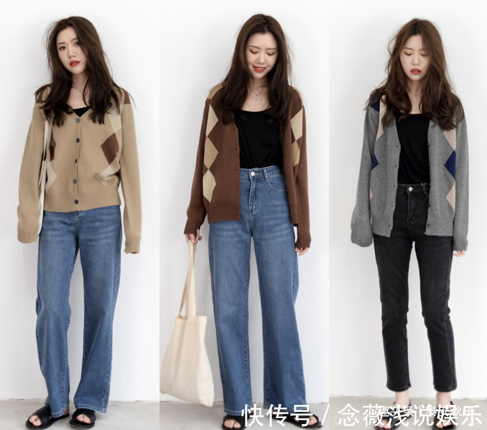 针织衫 秋冬的“温柔衫”太喜欢!休闲舒适的穿搭示范,保准你一看就爱!