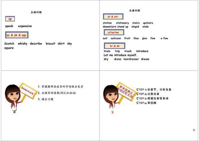 图说英语:新概念英语第一册单词，结合自然拼读法