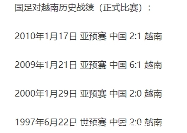 越南队|越南足球实力究竟如何?小有成绩但不足为虑!国足应可全取6分