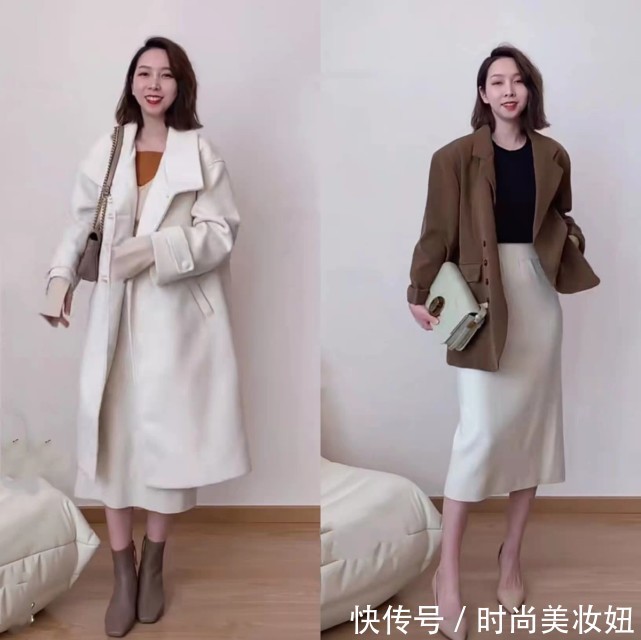 半身裙|论“一衣多穿”,就服这位素人博主,半身裙实用显瘦又显气质