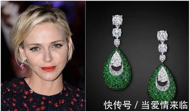 耳环 新年就是要红!王室红宝石珠宝看起来!