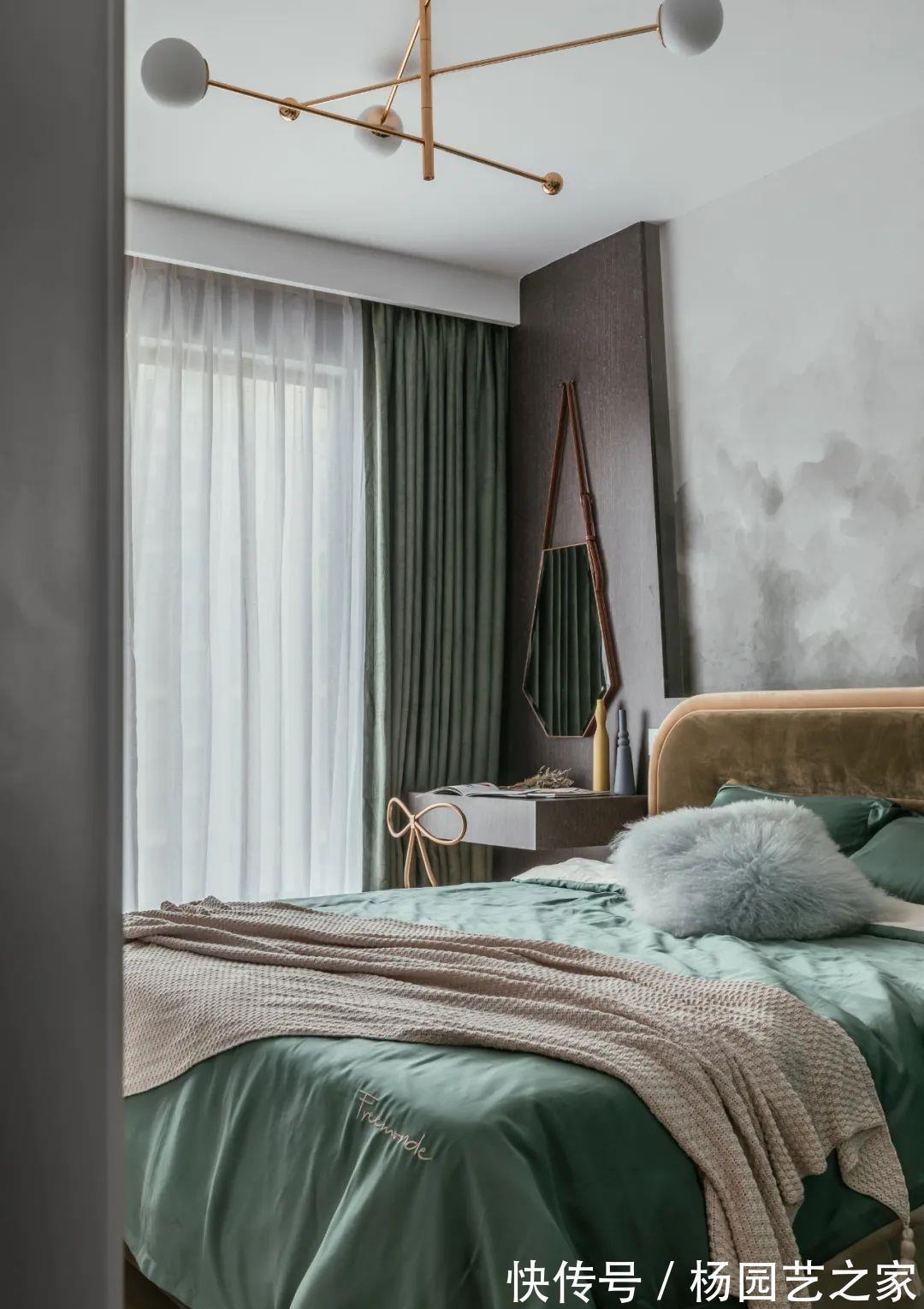 空间|89㎡现代风小户型,轻奢又不浮夸,优雅中又透露着复古!