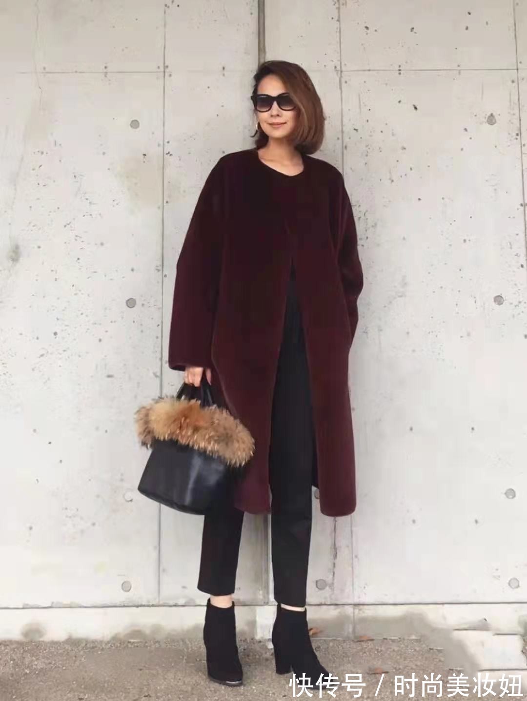 整体造型|40+的女人,“大衣+裤装”怎么搭才时髦?教你百搭公式,高级大气