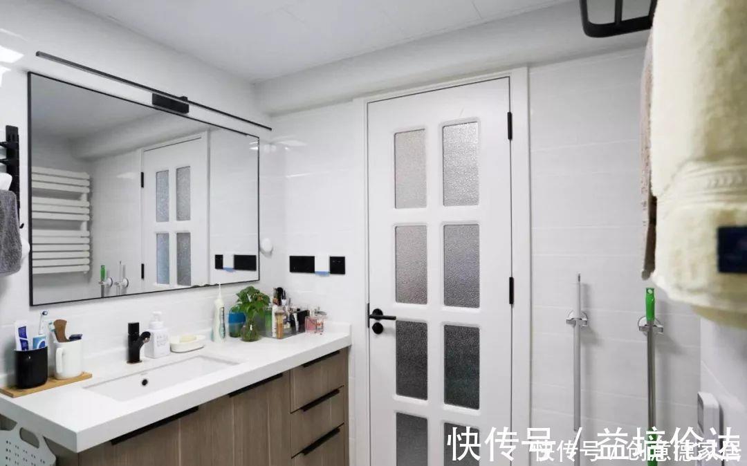 主卧|59㎡小两居，客餐厅合并功能叠加，中岛式厨房收纳满分，超实用！