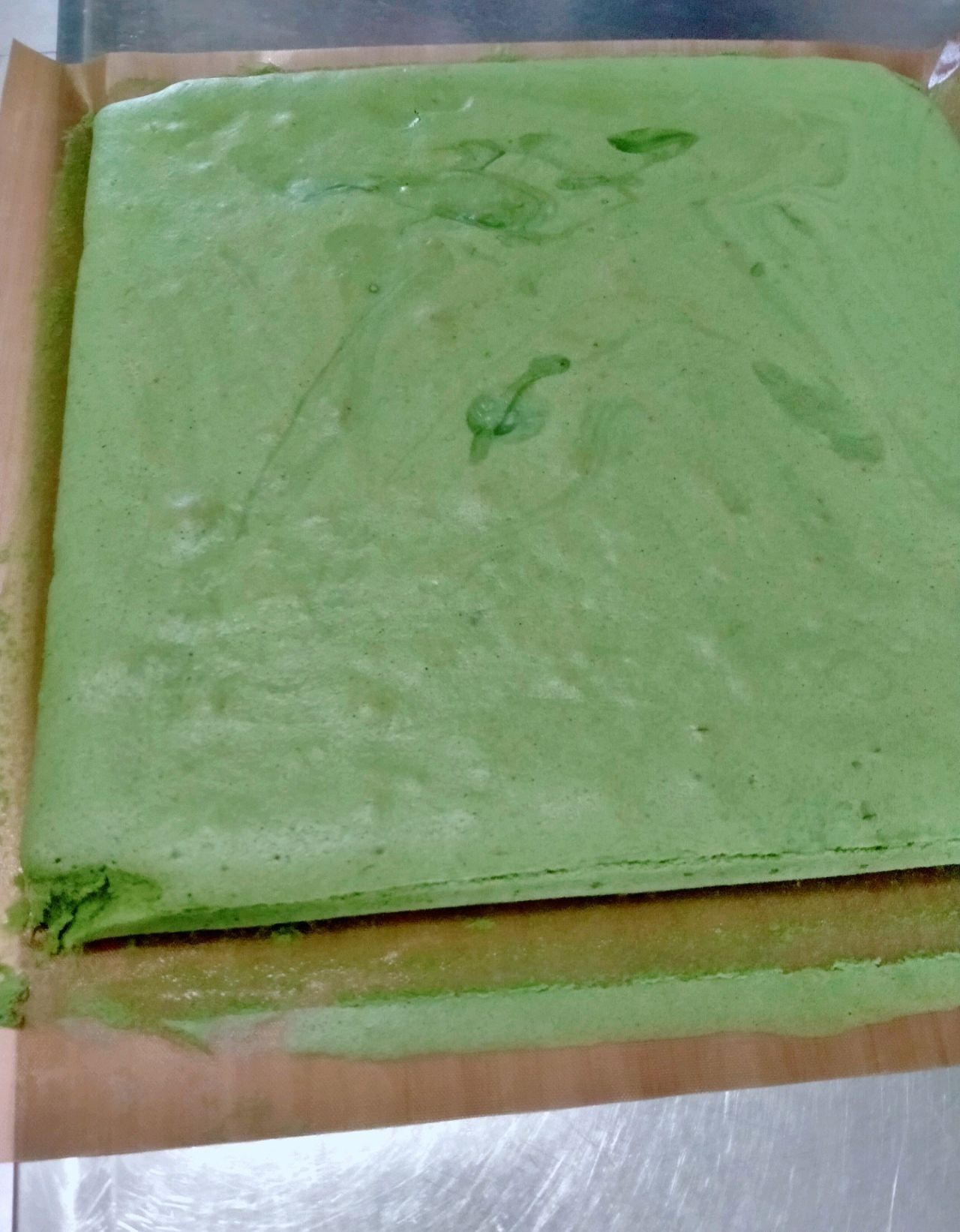 烘焙|烘焙美食教程抹茶蛋糕卷+海盐爆浆蛋糕做法详解