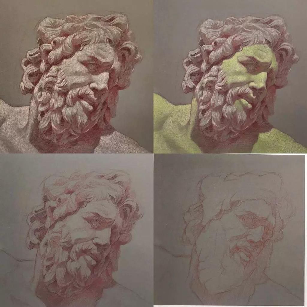 三庭五眼&学画画这么久了,结构还不会,戳这里,一定让你少走很多弯路