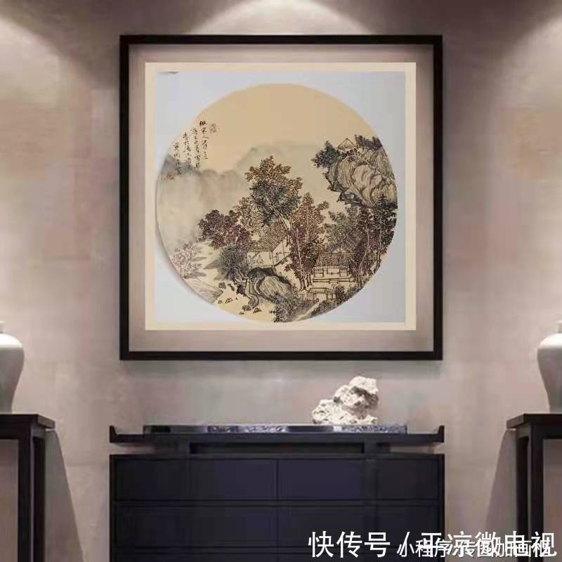 刘雪琴女士山水画深得陈泊清老师手授口传之下进步很快