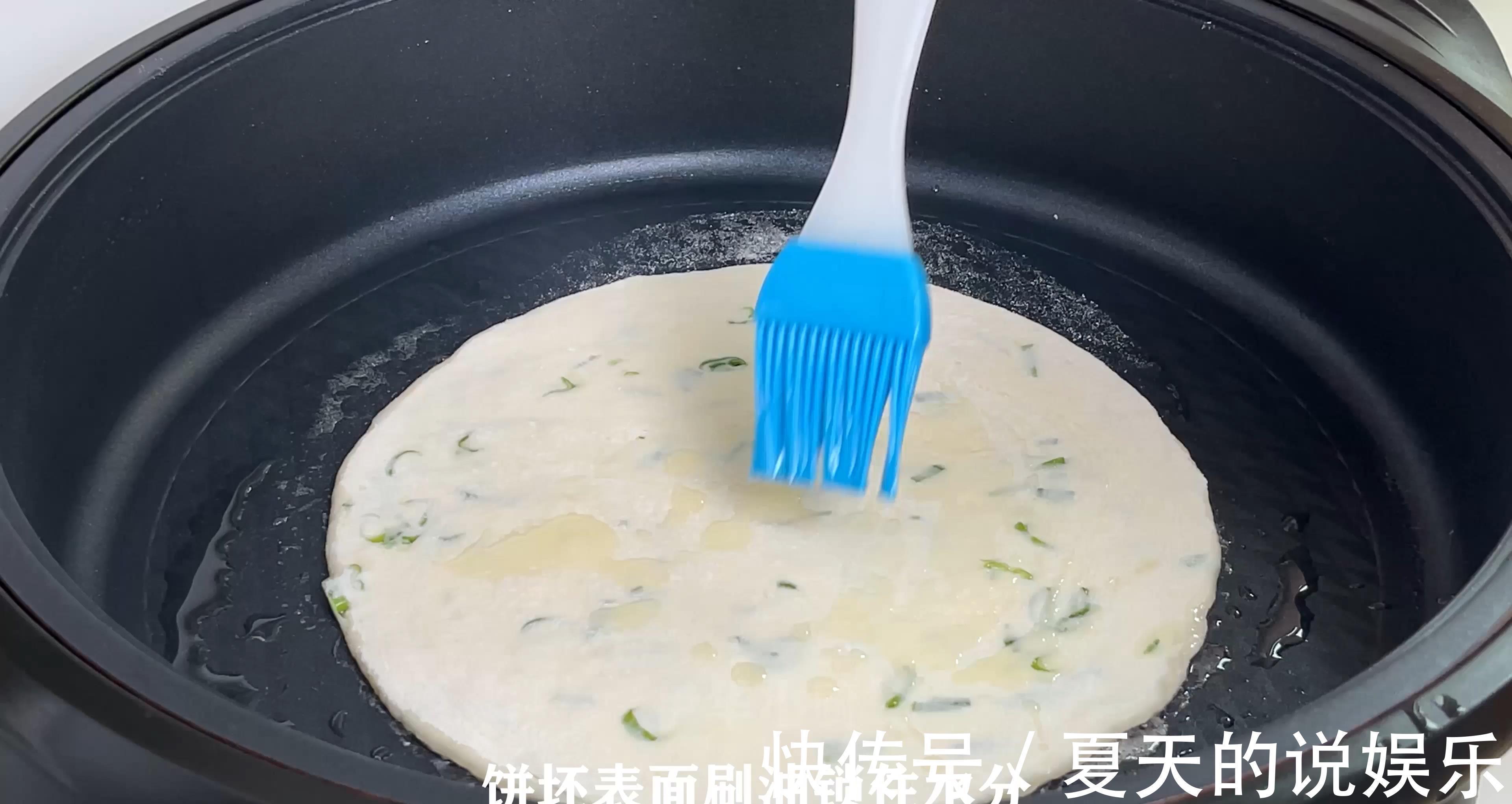 烙饼|早餐店的葱油饼为什么好吃？原来做法简单，学会就可以摆摊了