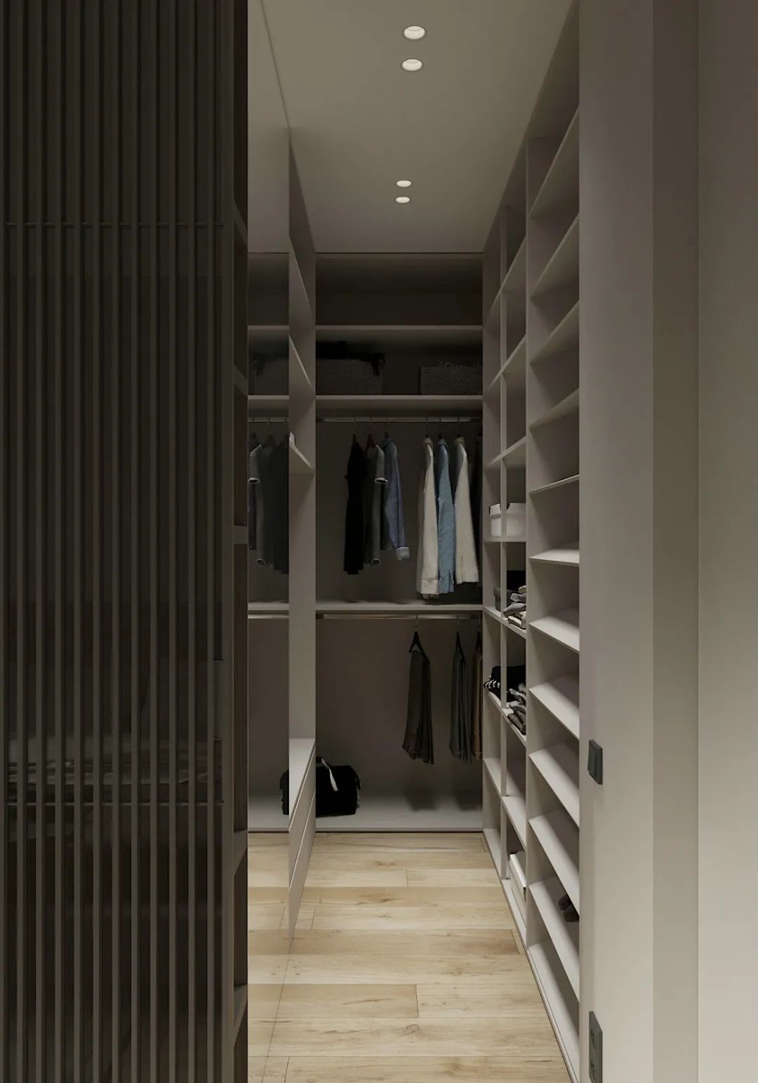 墙面|93㎡现代简约，简洁朴素+低调的灰色，营造舒适从容的氛围感