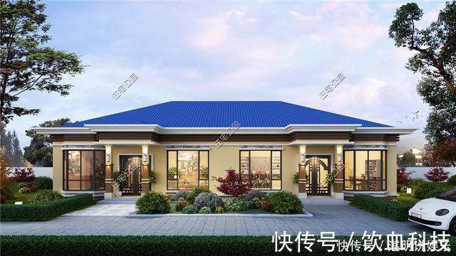 占地|农村养老还是一层好，18万起建的平层别墅，心动不？