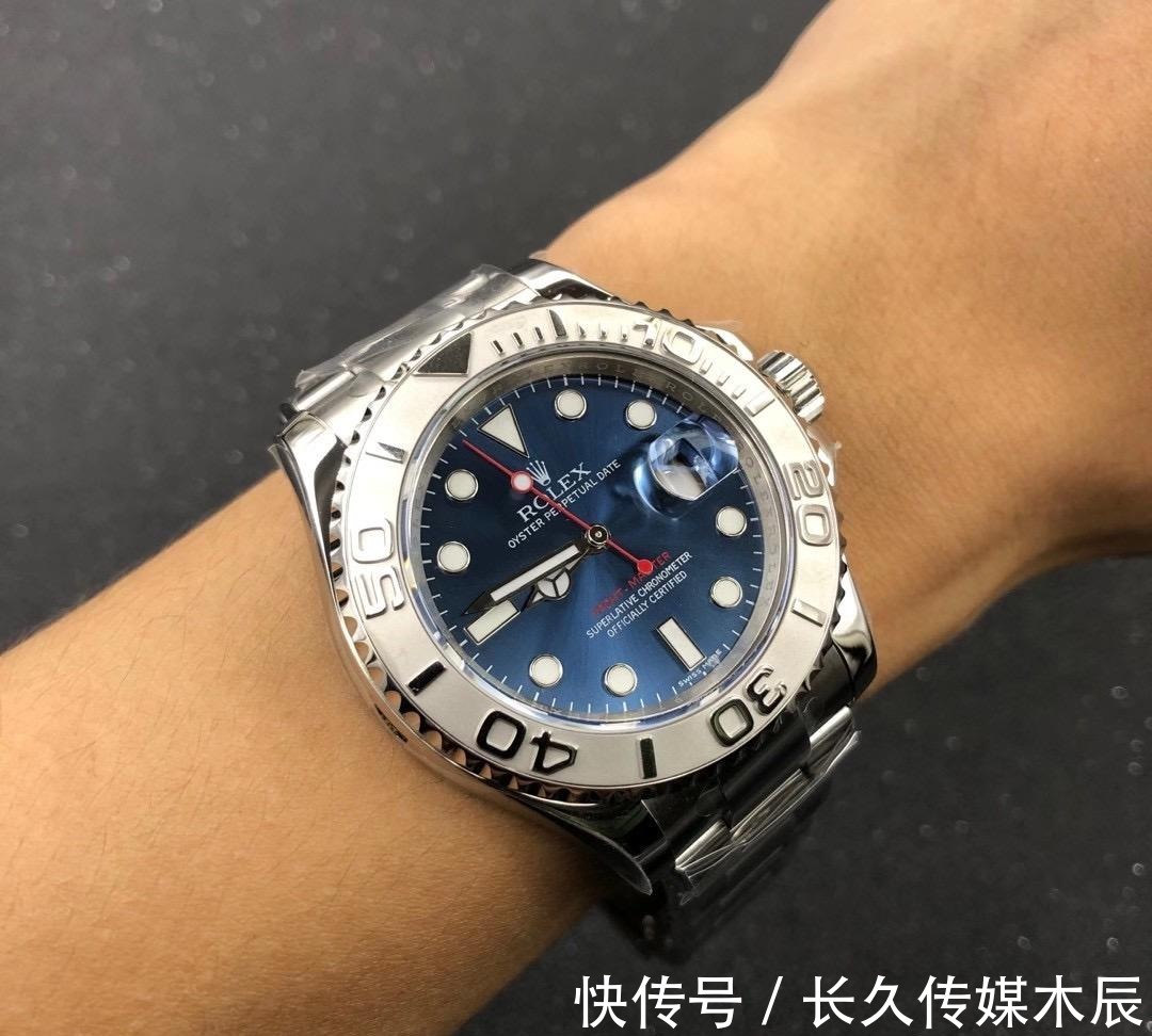 刻度|AR厂劳力士灰盘蓝针游艇复刻表细节工艺怎么样？