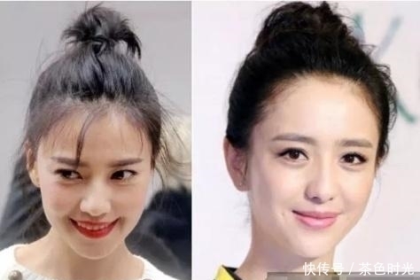 女生有这3个特征，更适合扎丸子头，下巴短的女生扎起来更显可爱