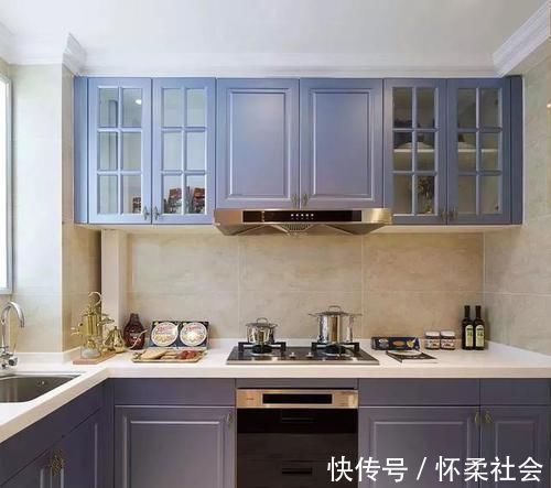安装|头次看到厨房吊柜还有这种斜面设计！太实用了！难怪朋友偷偷安装