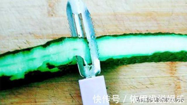 主菜|原来黄瓜切法有这么多种，黄瓜的花式切法大全图文详解，一看就会