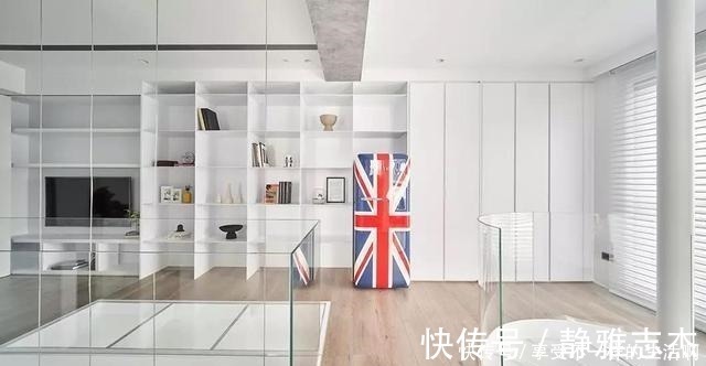 空间|原木+白色,营造出一个干净纯洁的空间,一个温馨的家!