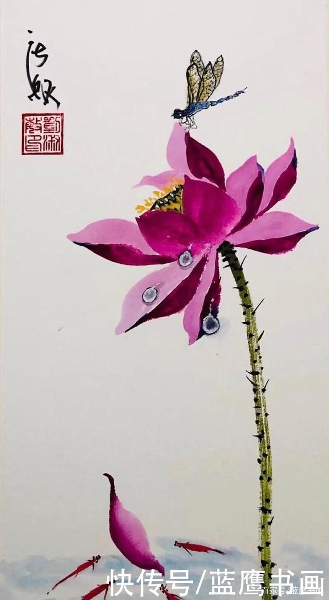 荷香|柳柳作品:荷香满塘