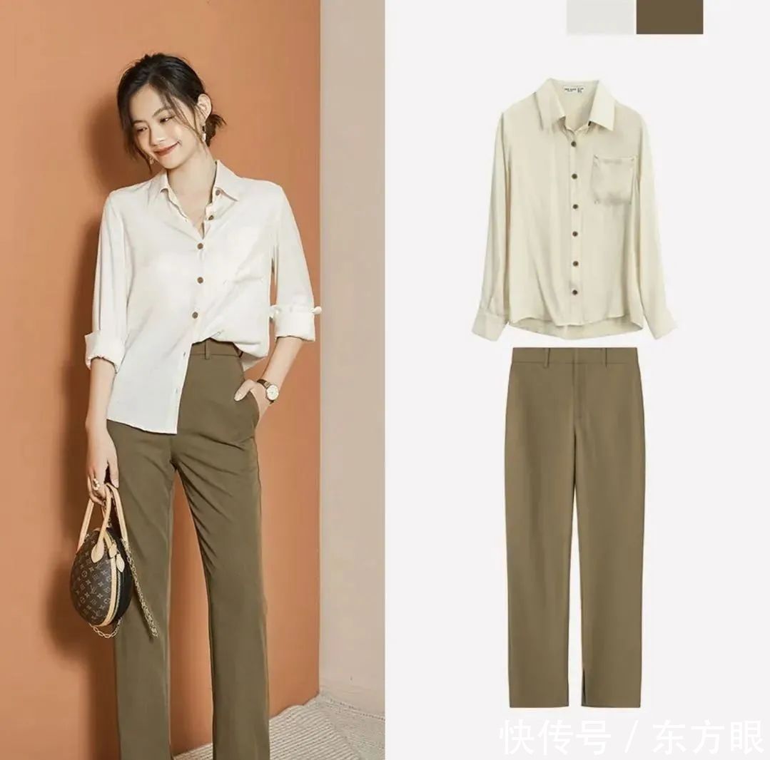 职场 真正精致的女人,秋天这么穿,高级优雅又舒适