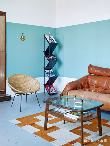 北欧复式|120平北欧复式,把心情妆点成蓝色和白色,好好感知家的惬意