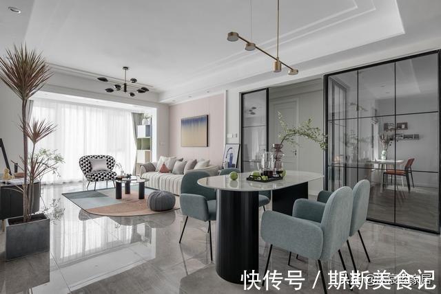 轻奢|夫妻俩买下110㎡三居室，装修成轻奢风，室内精致浪漫十分好看