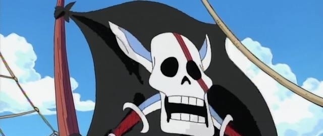 山贼王|红发香克斯的海贼旗与表情越来越狰狞,暗示其逐渐走向黑化?